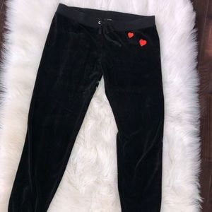 Juicy couture black label Velour Pants